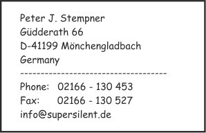 Unsere Anschrift